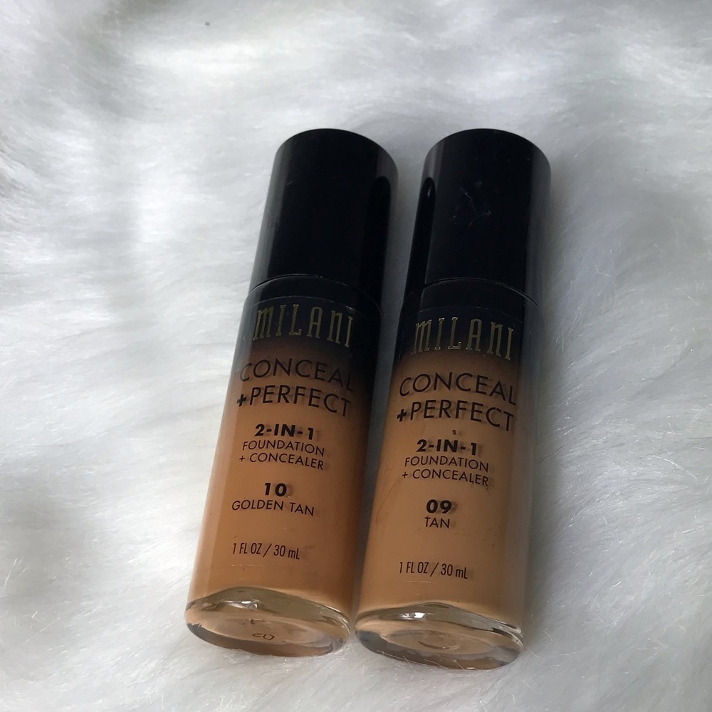 Milani 2-n-1 Foundation Tan & Golden Tan